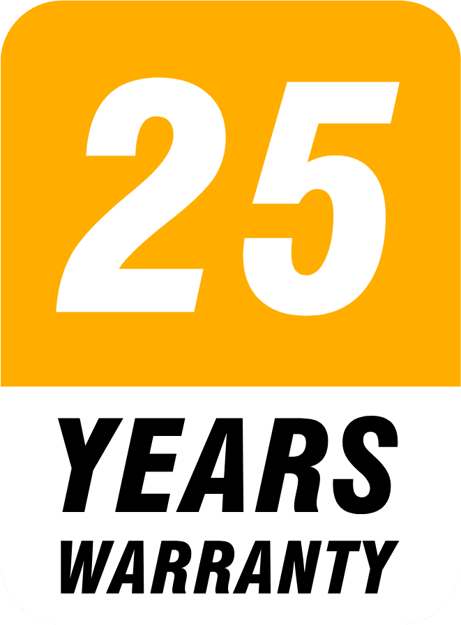 25 Year warranty on your solar system