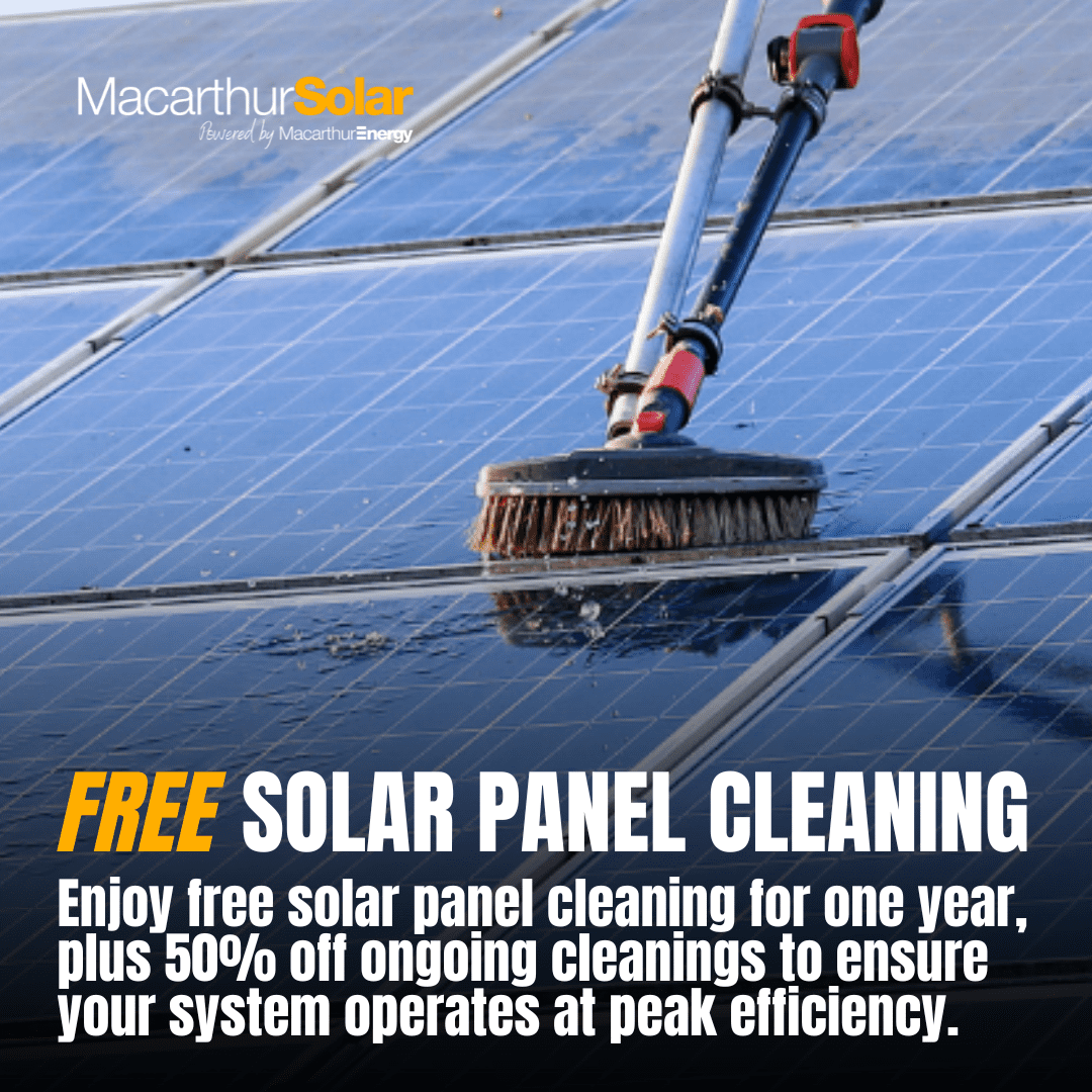 Free Solar Panel Cleaning